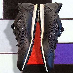 Adidas Women's Black Leather Tennis Shoes Size 7.5